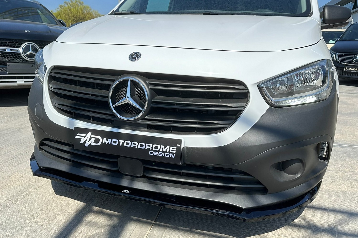 Spoiler avant Mercedes-Benz convient à Citan (W420) 2021-présent