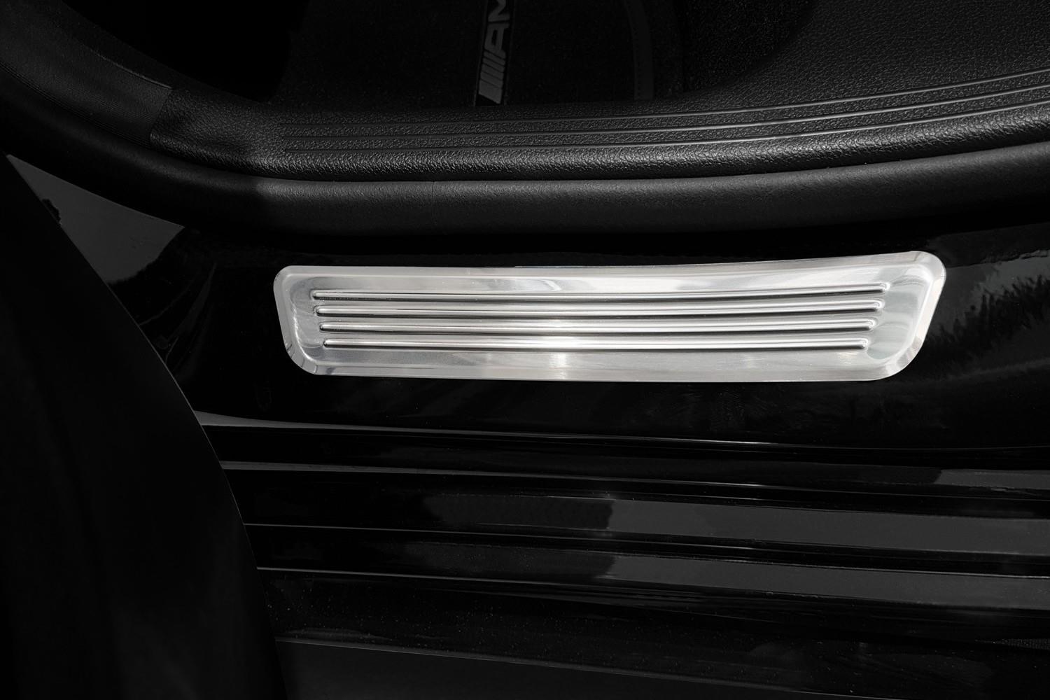 Mercedes W205 C-Klasse Sitzbezug Sitzfläche Teilleder Sitz Hinten