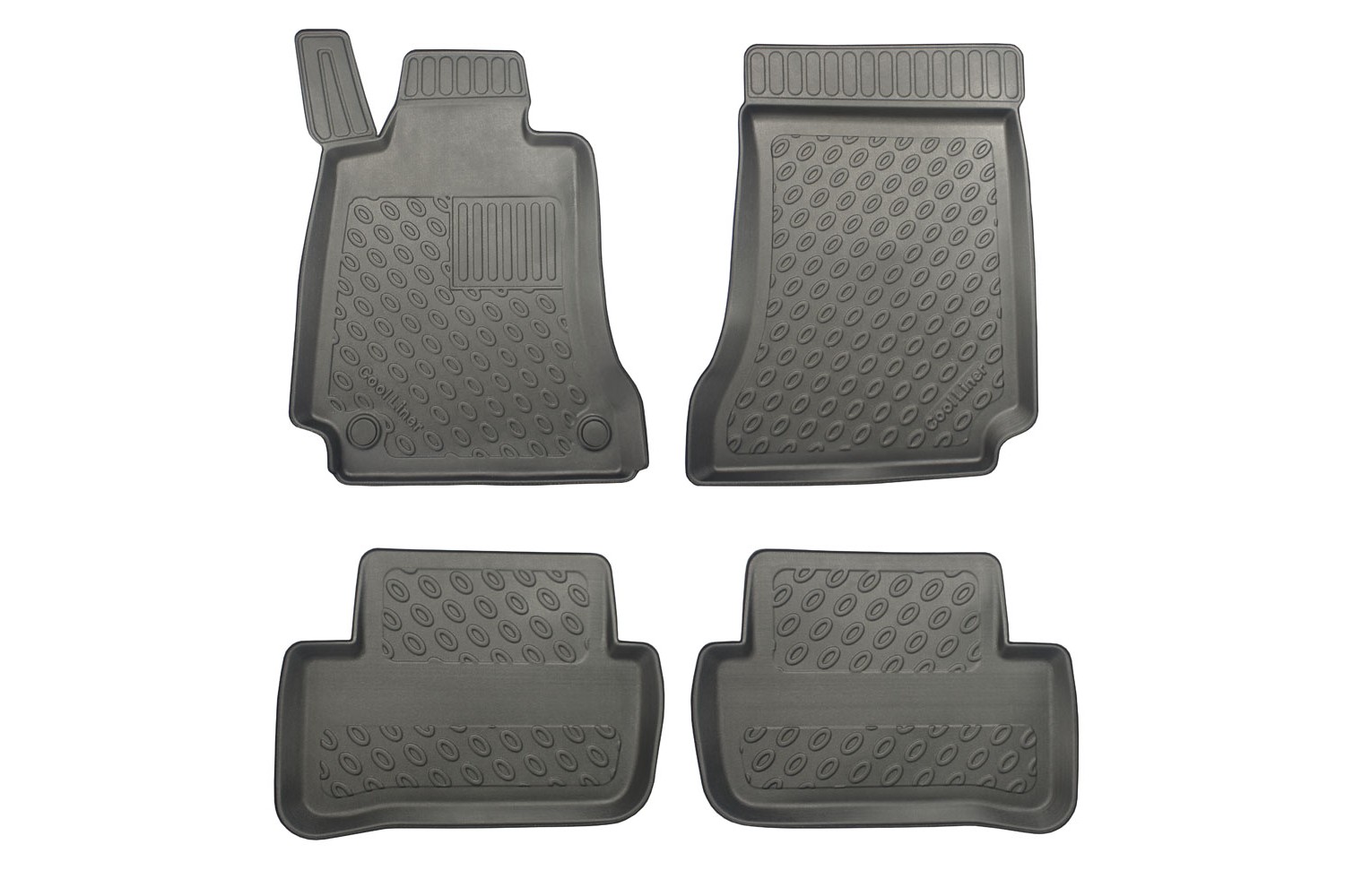 Fußmatten passend für Mercedes-Benz C-Klasse (W204) 2007-2014 4-Türer Limousine Cool Liner PE/TPE Gummi Fußmatten passend für Mercedes-Benz C-Klasse (W204) 2007-2014 4-Türer Limousine Cool Liner PE/TPE Gummi