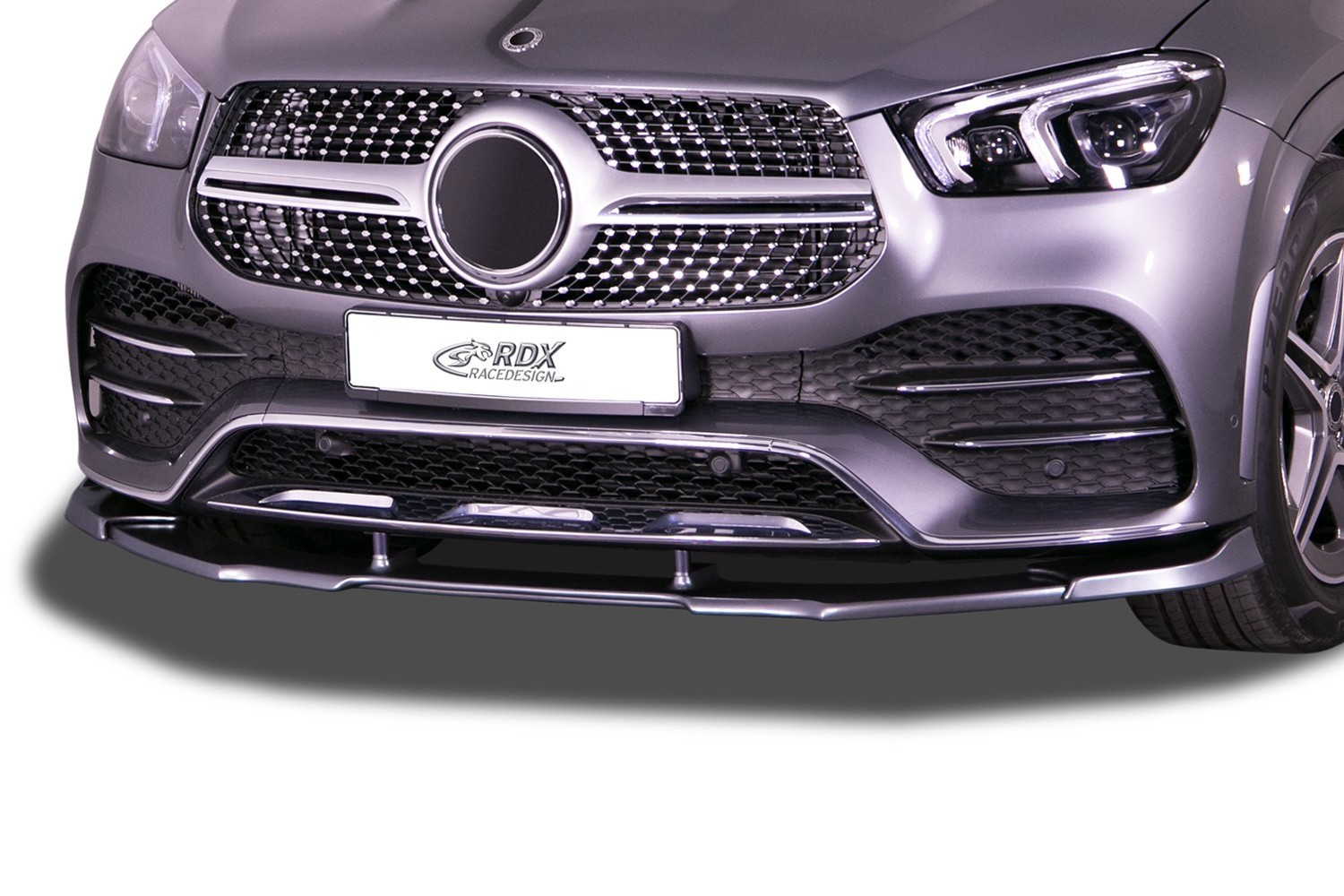 Spoiler avant convient à Mercedes-Benz GLE (V167) 2019-présent Vario-X PU