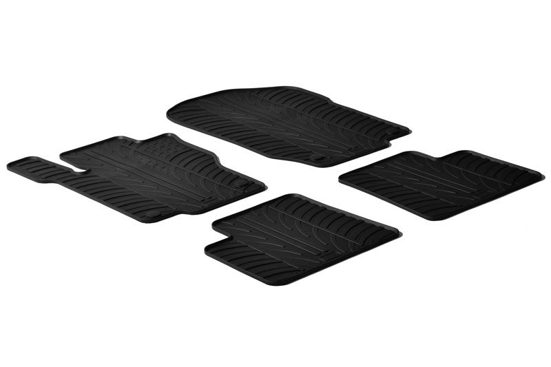 Car mats suitable for Mercedes-Benz ML - M-Class (W164) 2005-2011 Rubbasol rubber