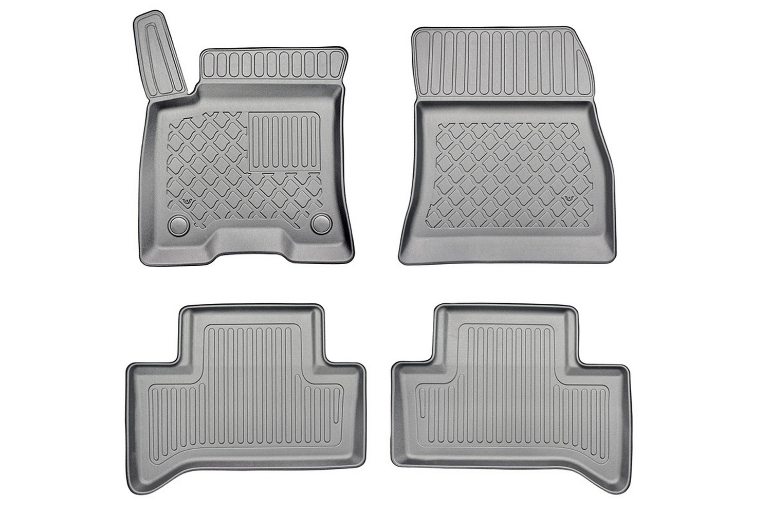 Tapis convient à Mercedes-Benz EQA (H243) 2021-présent Guardliner PE/TPE caoutchouc