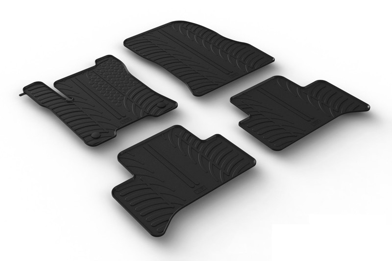 Tapis convient à Mercedes-Benz EQA (H243) 2021-présent caoutchouc Rubbasol