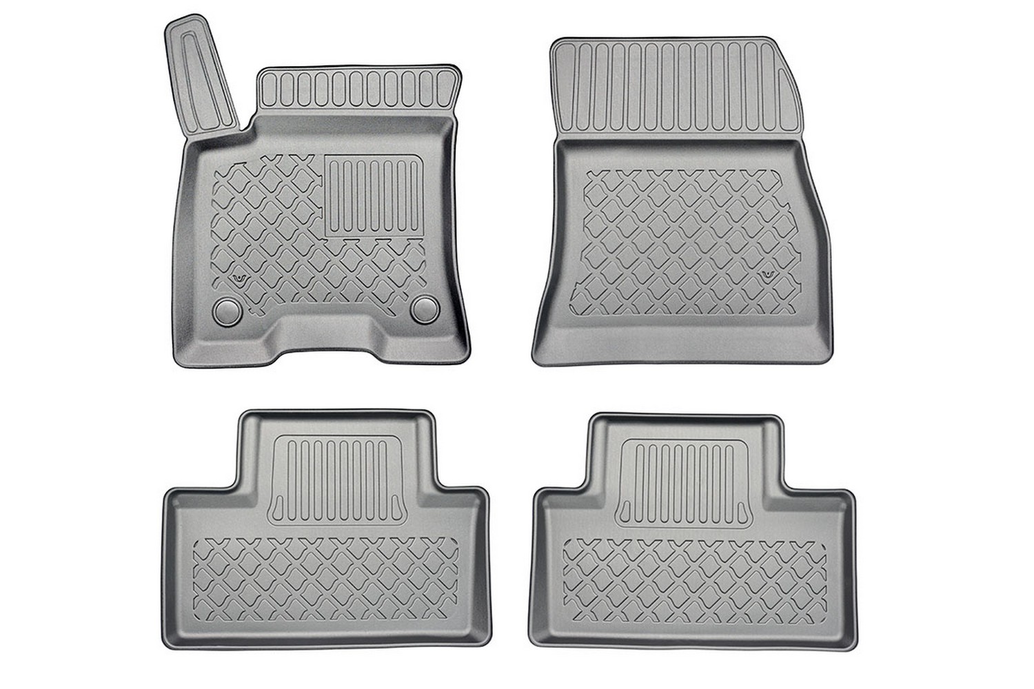 Automatten geschikt voor Mercedes-Benz EQB (X243) 2021-heden Guardliner PE/TPE rubber