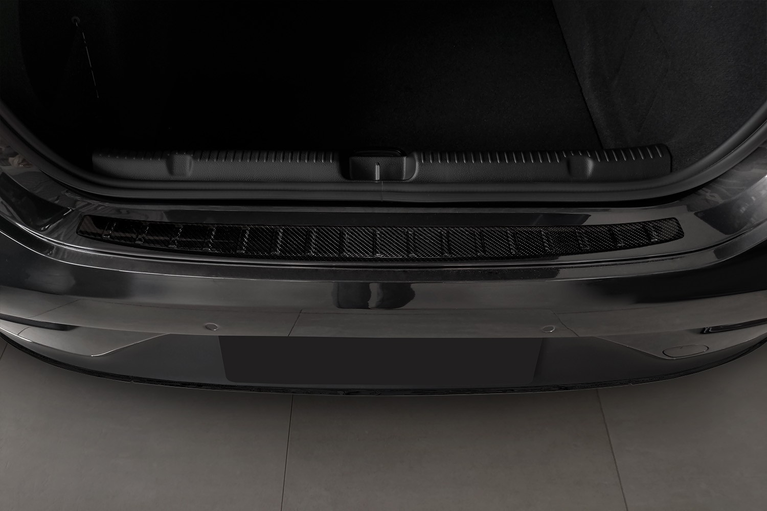 Rear bumper protector MercedesBenz EQE (V295) carbon CarPartsExpert