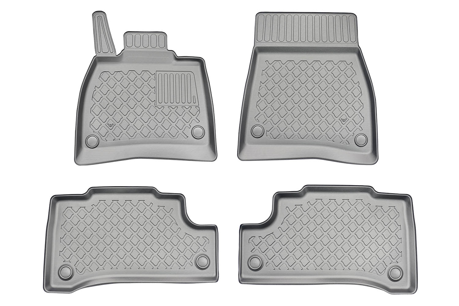 Tapis convient à Mercedes-Benz EQE SUV (X294) 2023-présent Guardliner PE/TPE caoutchouc