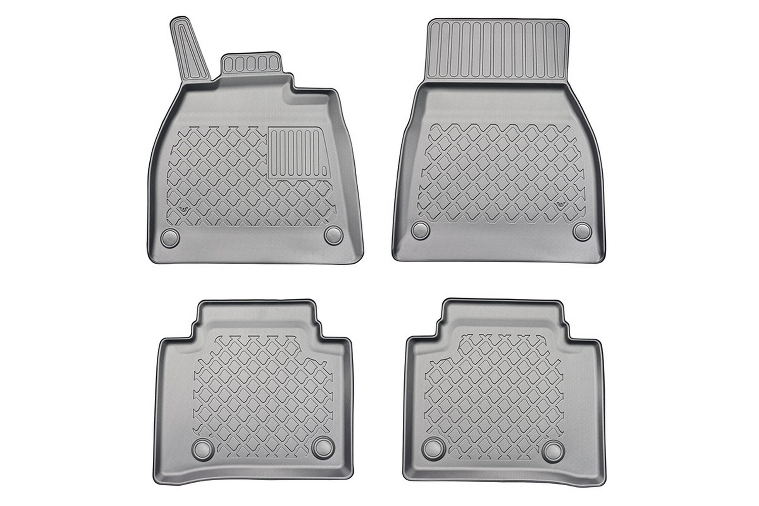 Automatten geschikt voor Mercedes-Benz EQS (V297) 2021-heden Guardliner PE/TPE rubber