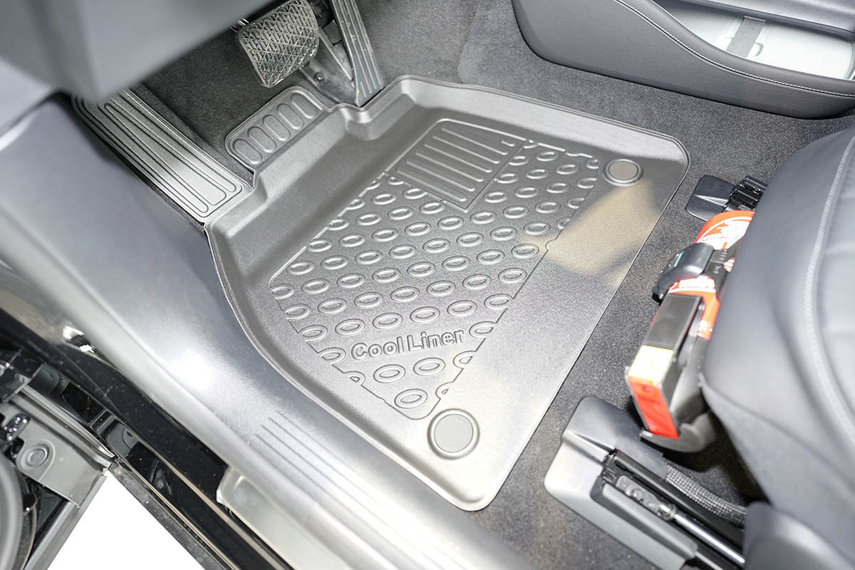 Automatten geschikt voor Mercedes-Benz EQS (V297) 2021-heden Cool Liner PE/TPE rubber