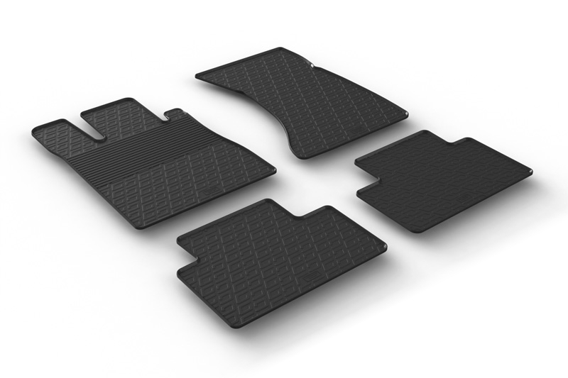 Car mats Mercedes Benz S Class W220 1998 2005 4 door saloon Rubbasol rubber