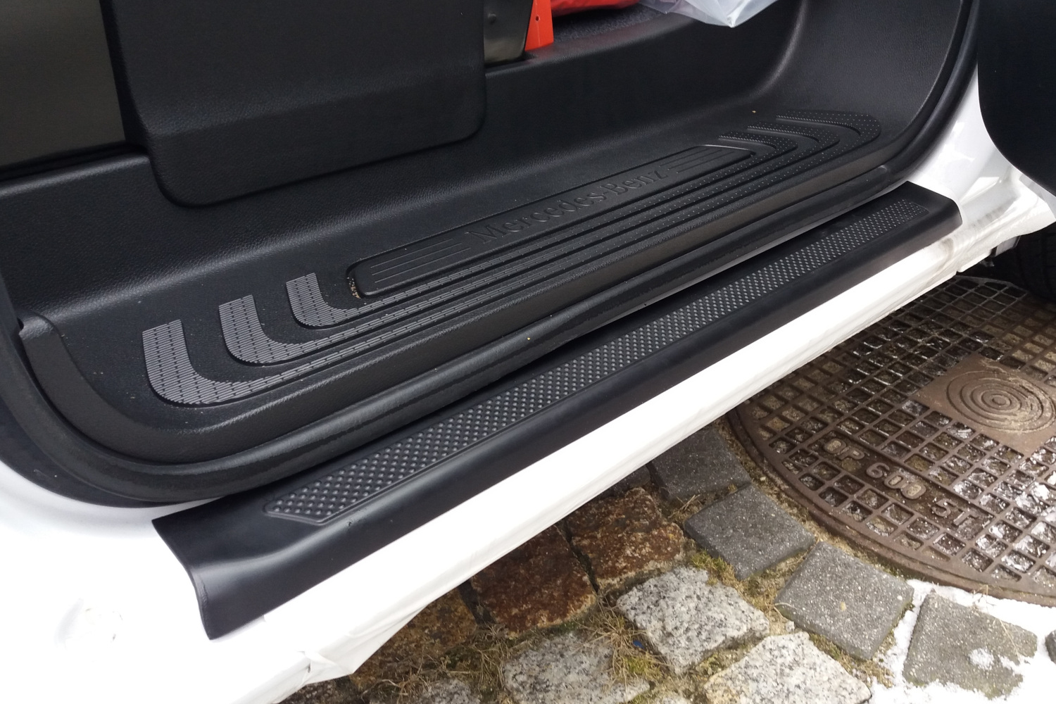 Seuils de portes convient à Mercedes-Benz Vito - Classe V (W447) 2014-présent PU 2 pièces