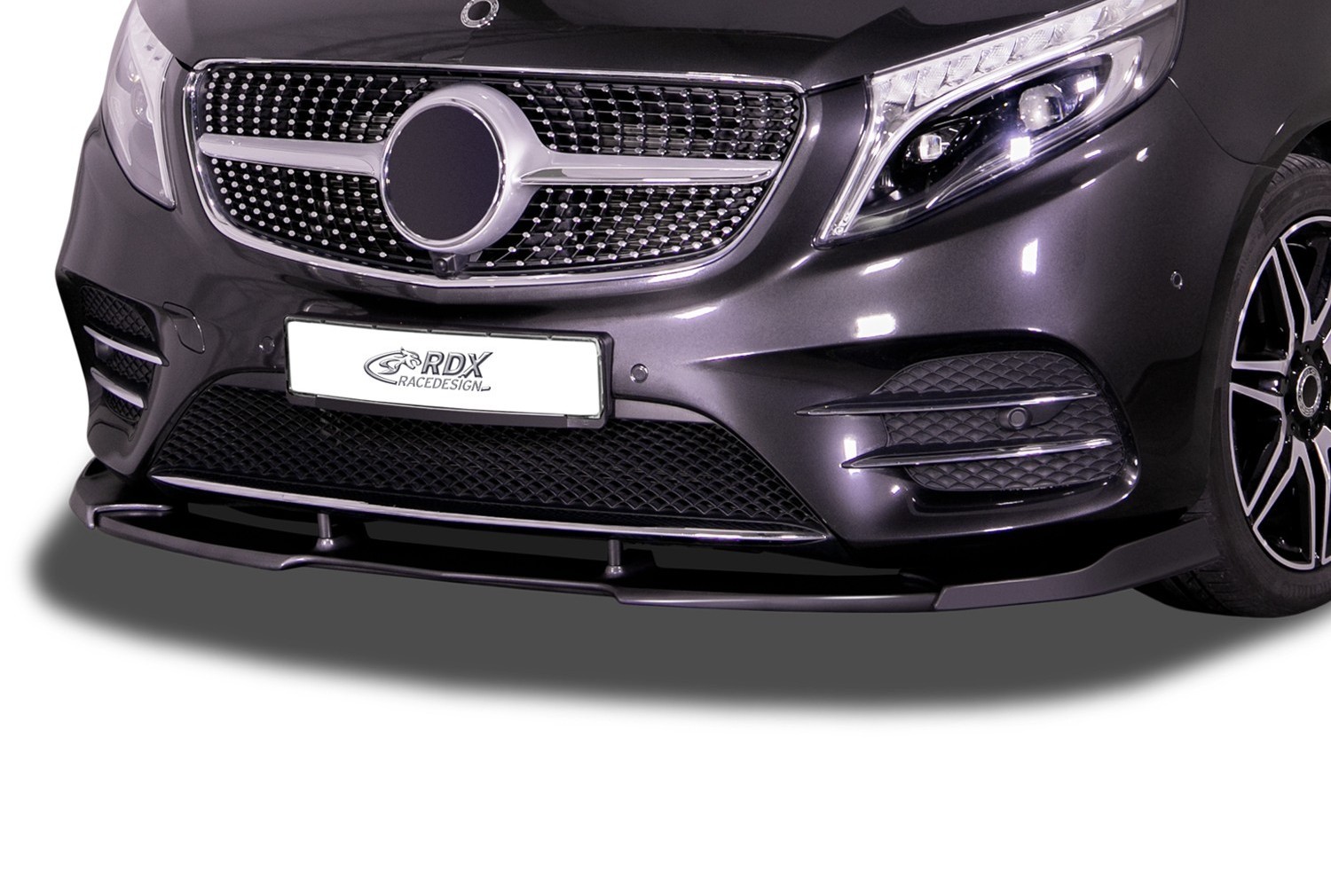 Voorspoiler geschikt voor Mercedes-Benz V-Klasse (W447) 2014-heden Vario-X PU