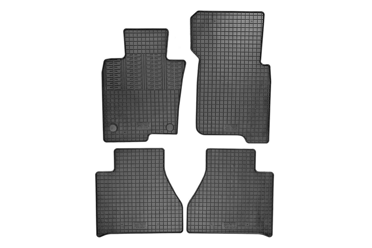 Tapis convient à Mercedes-Benz Classe X (W470) 2018-2020 caoutchouc