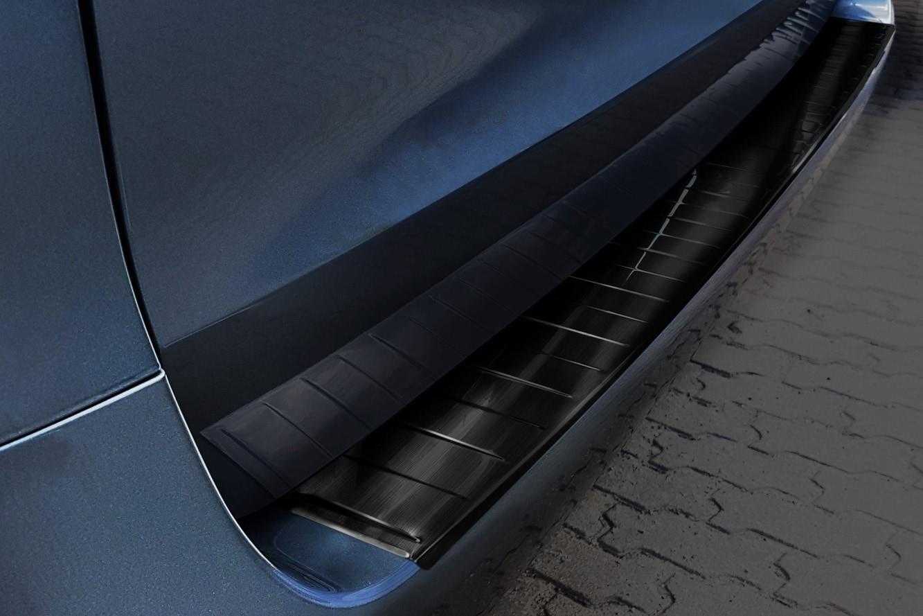 Mercedes-Benz Vito -> V-Class (W447) 2014-> rear bumper protector stainless steel black / Ladekantenschutz Edelstahl schwarz / Mercedes-Benz Vito -> V-Class (W447) 2014-> rear bumper protector stainless steel black / Ladekantenschutz Edelstahl schwarz /