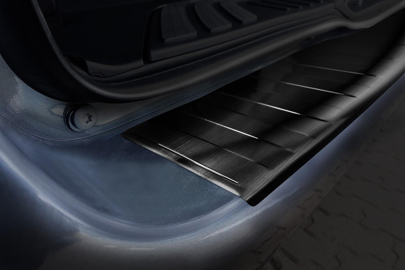 Mercedes-Benz Vito -> V-Class (W447) 2014-> rear bumper protector stainless steel black / Ladekantenschutz Edelstahl schwarz / Mercedes-Benz Vito -> V-Class (W447) 2014-> rear bumper protector stainless steel black / Ladekantenschutz Edelstahl schwarz /