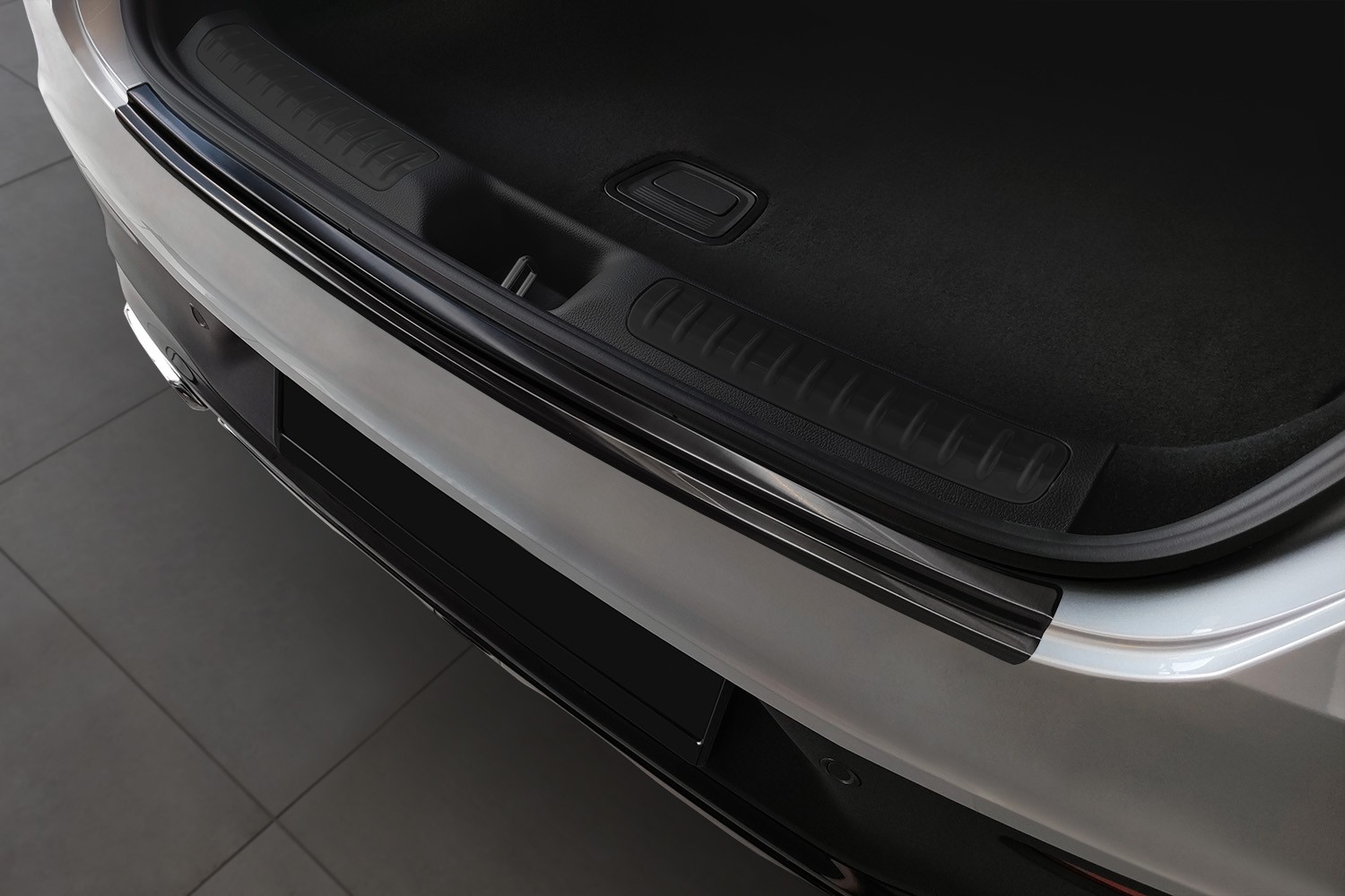 Bumperbeschermer geschikt voor Mercedes-Benz GLC Coupé (C254) 2022-heden RVS geborsteld antraciet
