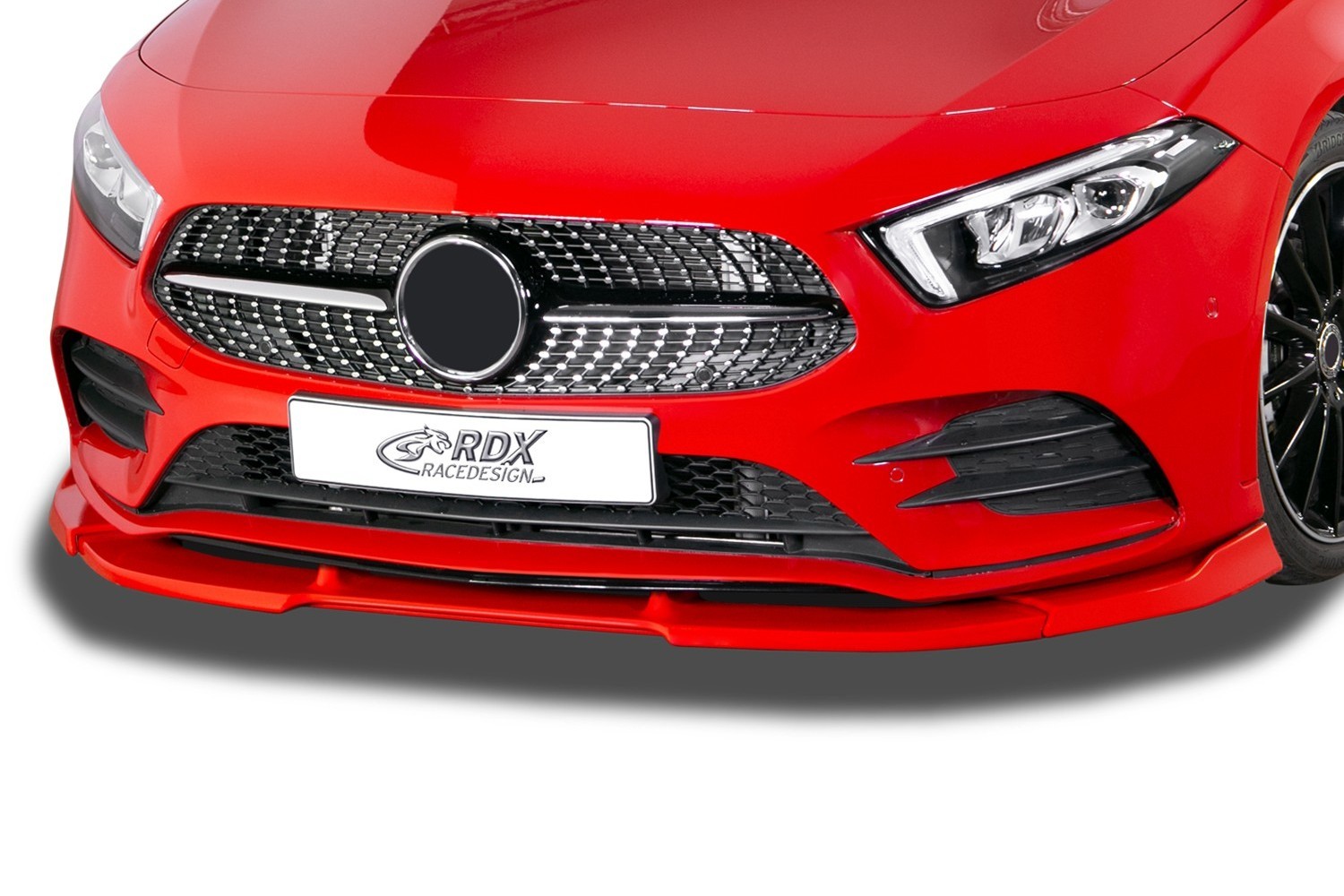 Spoiler avant convient à Mercedes-Benz Classe A (W177) 2018-présent 5 portes bicorps Vario-X PU