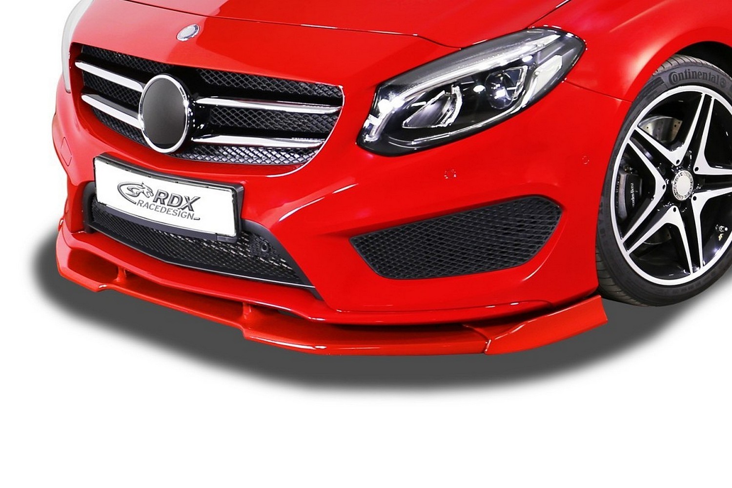 Front spoiler Vario-X Mercedes-Benz B-Class (W246) 2011-2018 5-door hatchback PU