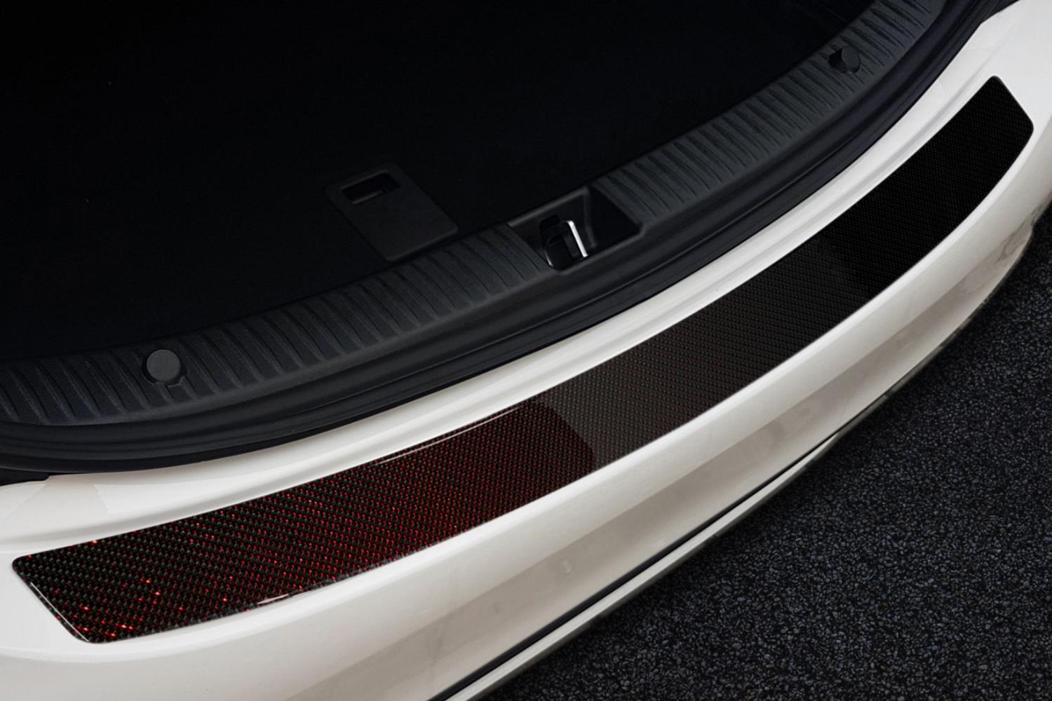 Bumperbeschermer geschikt voor Mercedes-Benz CLS (C218) 2011-2018 4-deurs sedan carbon