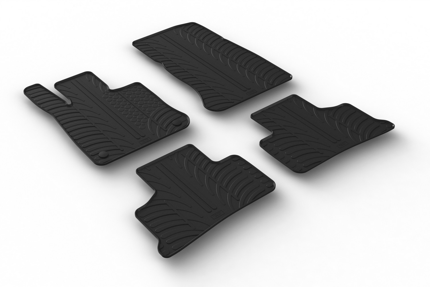 Tapis convient à Mercedes-Benz GLC (X254) 2022-présent caoutchouc Rubbasol