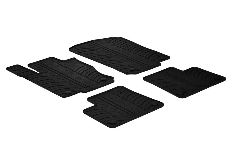 Automatten geschikt voor Mercedes-Benz GLE Coupé (C292) 2015-2019 Rubbasol rubber
