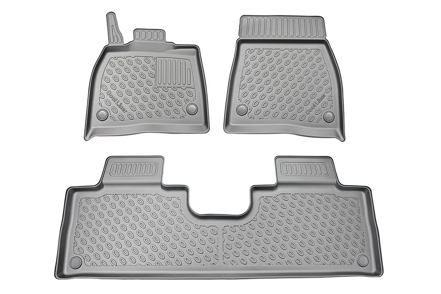 Car mats suitable for Mercedes-Benz EQS SUV (X296) 2022-present Cool Liner PE/TPE rubber Car mats suitable for Mercedes-Benz EQS SUV (X296) 2022-present Cool Liner PE/TPE rubber