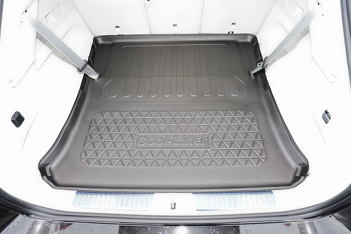 Boot mat Mercedes-Benz EQS SUV (X296) 2022-present Cool Liner anti slip PE/TPE rubber
