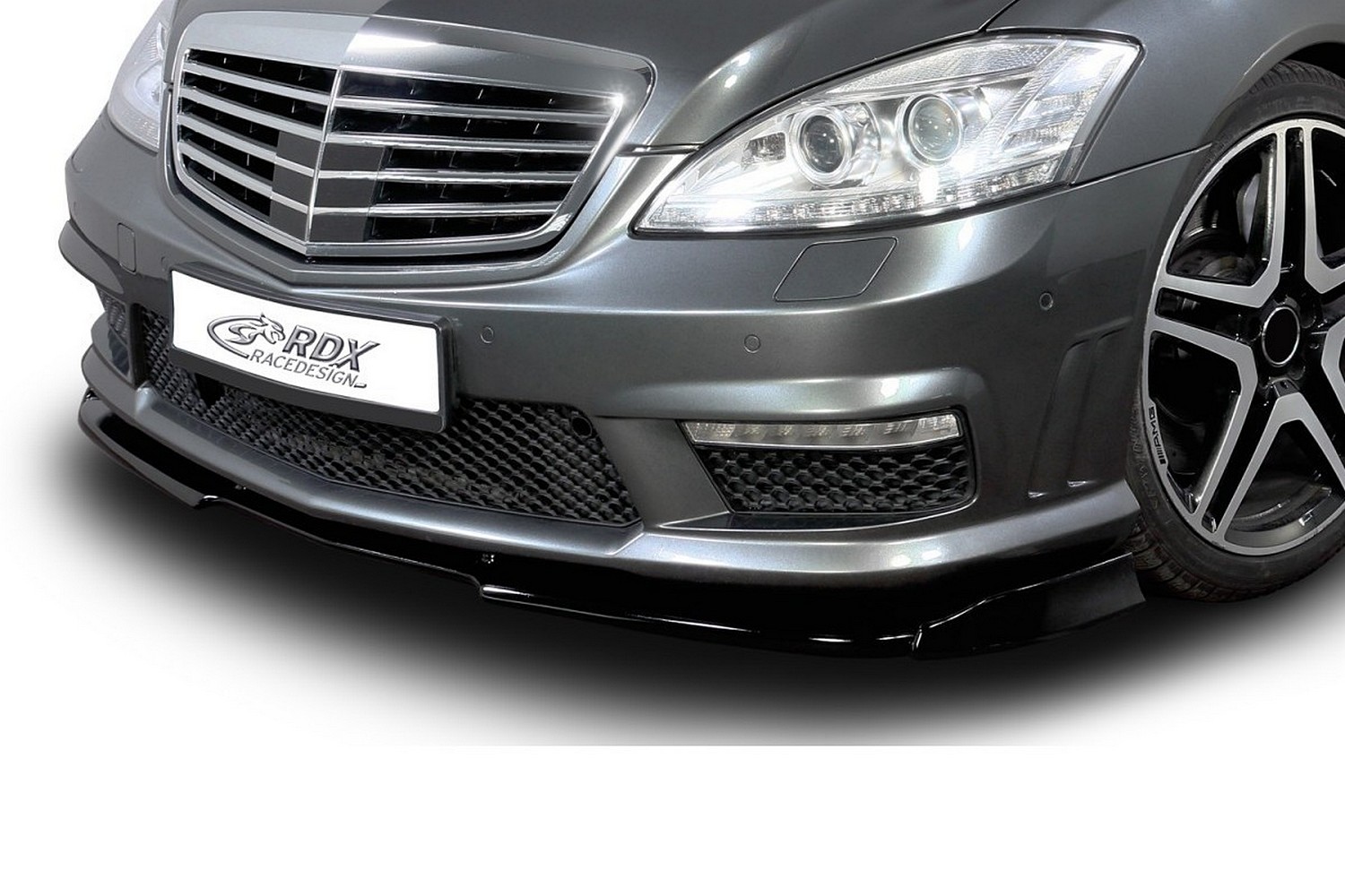 Front spoiler Mercedes-Benz S-Class (W221) 2009-2013 4-door saloon Vario-X PU