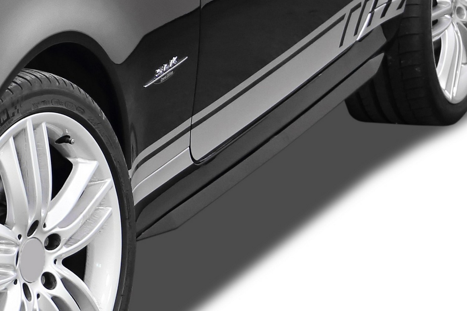 Seitenschweller passend für Mercedes-Benz SLK (R171) 2004-2011 &#34;Slim&#34; ABS
