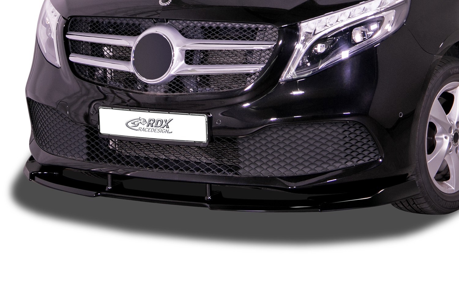 Voorspoiler geschikt voor Mercedes-Benz V-Klasse (W447) 2019-heden Vario-X PU