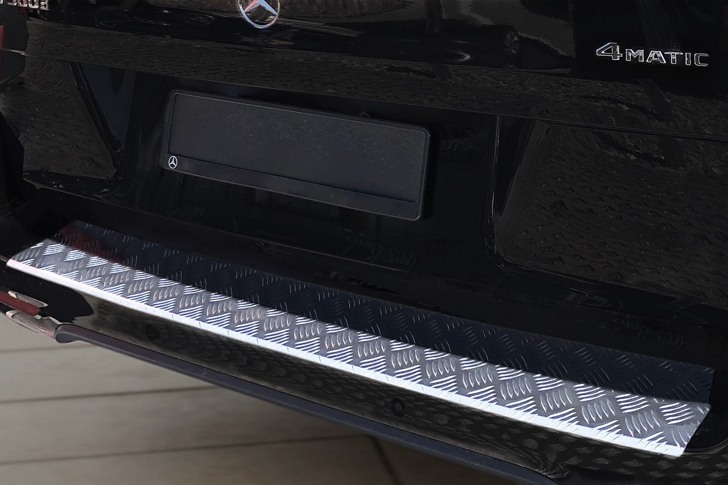 Bumperbeschermer geschikt voor Mercedes-Benz Vito - V-Klasse (W447) 2014-heden aluminium traanplaat