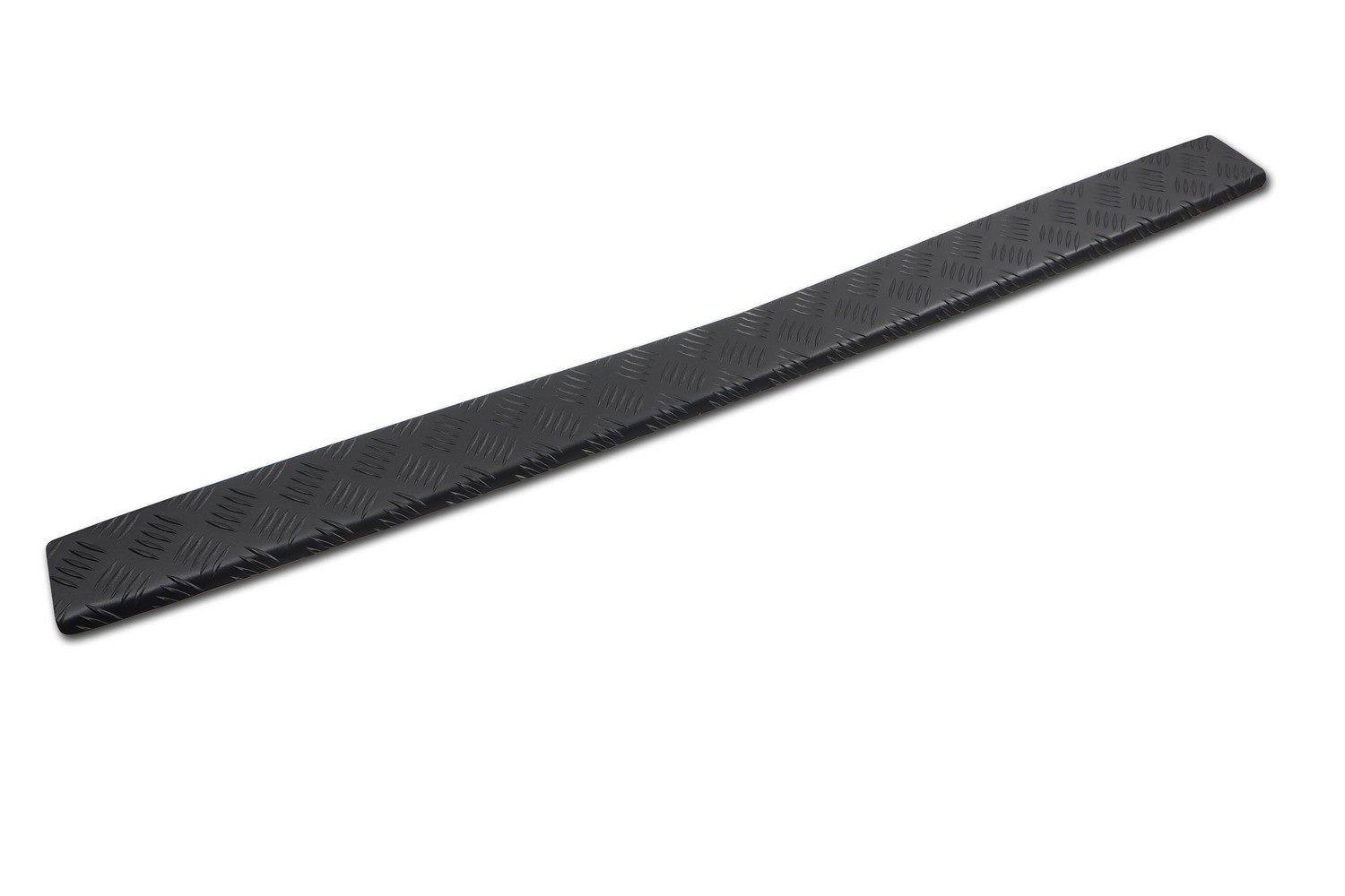 Protection de seuil de coffre convient à Mercedes-Benz Vito - Viano (W639) 2003-2014 aluminium tôle larmée noir mat
