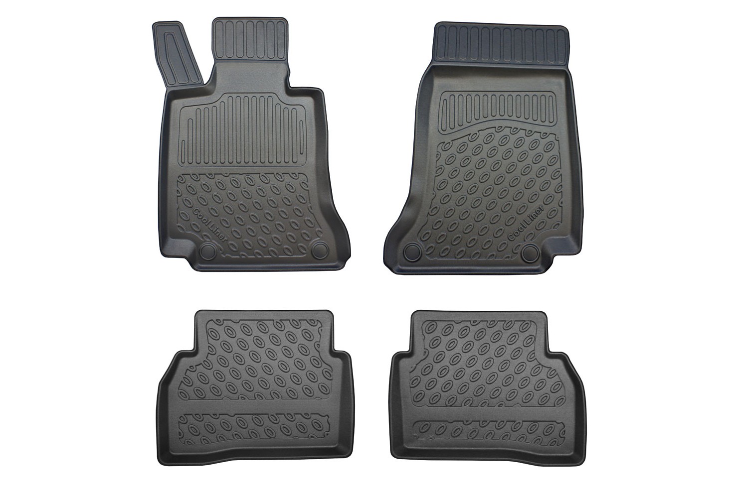 Automatten geschikt voor Mercedes-Benz C-Klasse (W205) 2014-2021 4-deurs sedan Cool Liner PE/TPE rubber