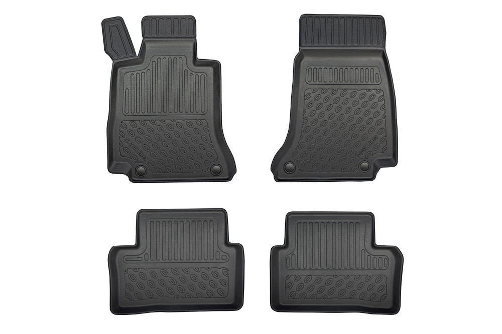 Tapis convient à Mercedes-Benz Classe E (W213) 2016-2023 4 portes tricorps Cool Liner PE/TPE caoutchouc