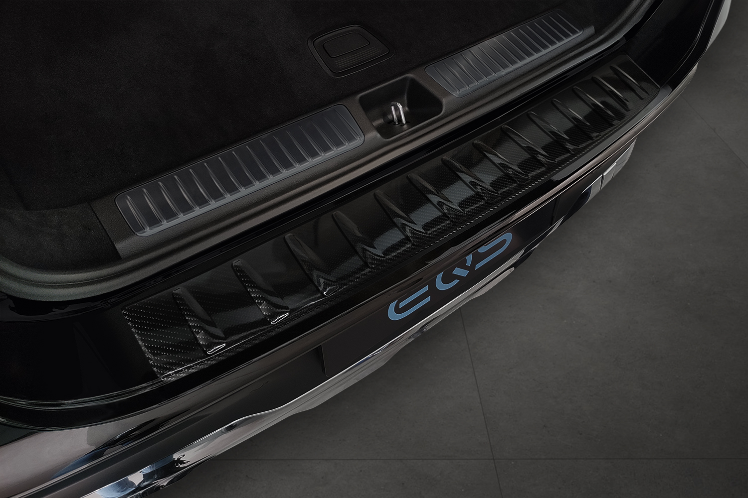 Bumperbeschermer Mercedes-Benz EQS SUV (X296) 2022-heden carbon