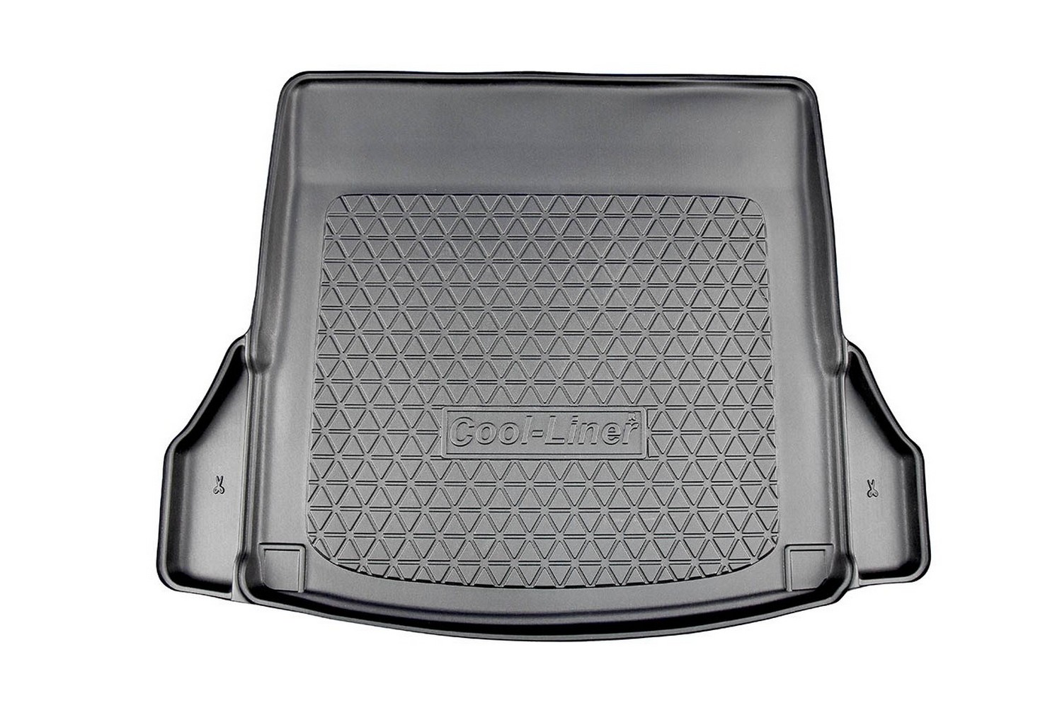 Boot mat suitable for Mercedes-Benz CLA (C118) 2019-present 4-door saloon Cool Liner anti slip PE/TPE rubber