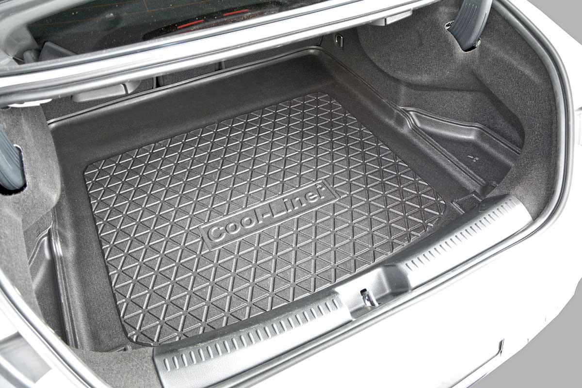 Boot mat Mercedes-Benz CLA (C118) 2019-present 4-door saloon Cool Liner anti slip PE/TPE rubber