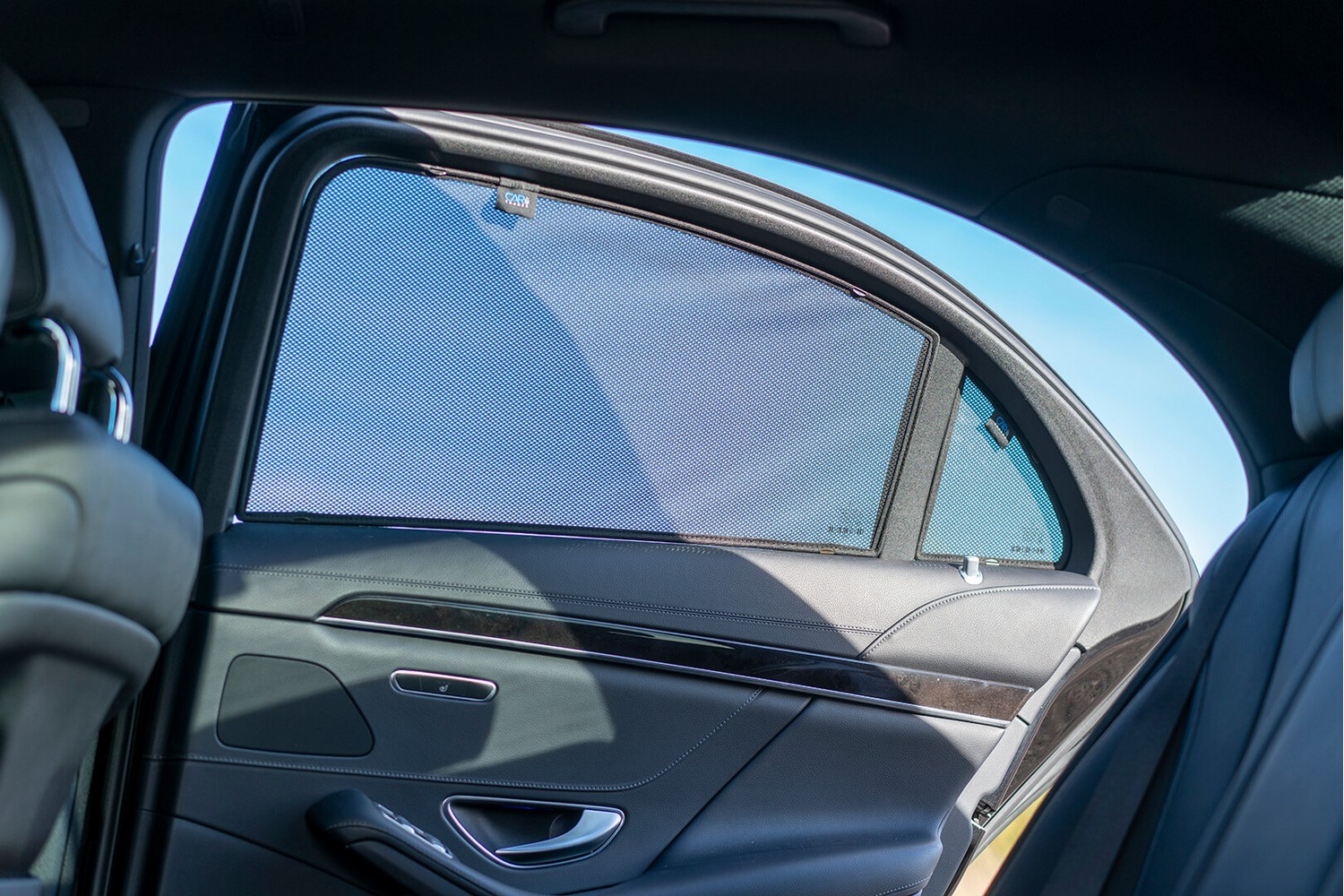Sonnenschutz Mercedes-Benz S-Klasse (V222) 2013-2020 4-Türer Limousine Car Shades - hintere Seitentüren