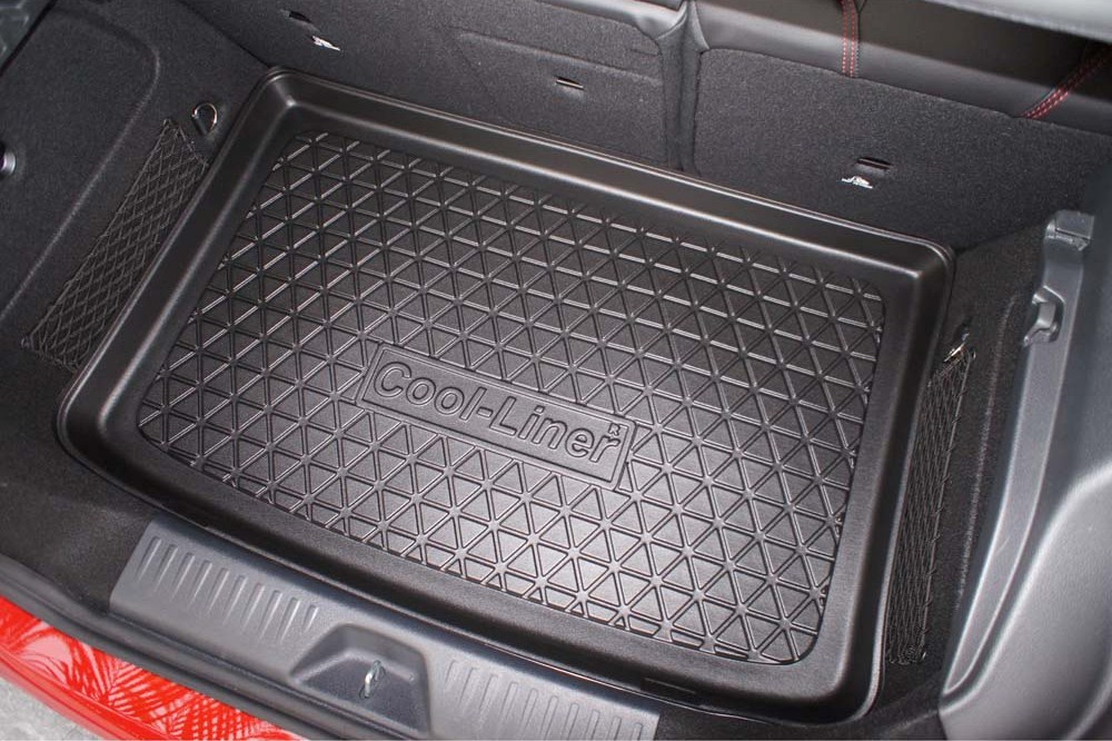 Boot mat Mercedes-Benz A-Class (W176) 2012-2018 5-door hatchback Cool Liner anti slip PE/TPE rubber