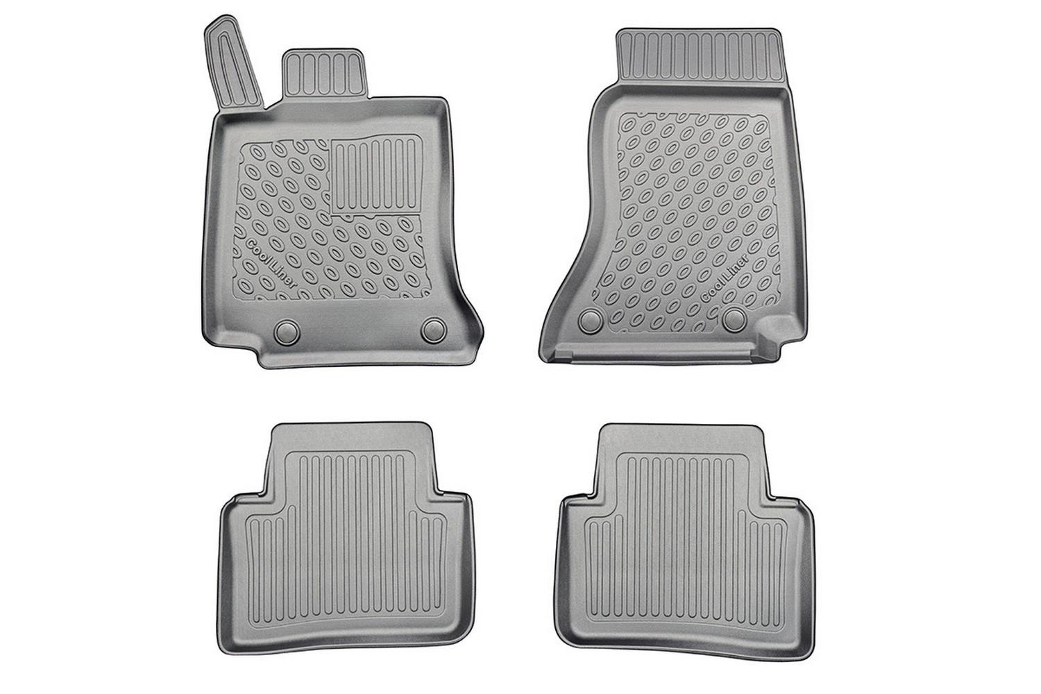Tapis convient à Mercedes-Benz Classe C (W206) 2021-présent 4 portes tricorps Cool Liner PE/TPE caoutchouc