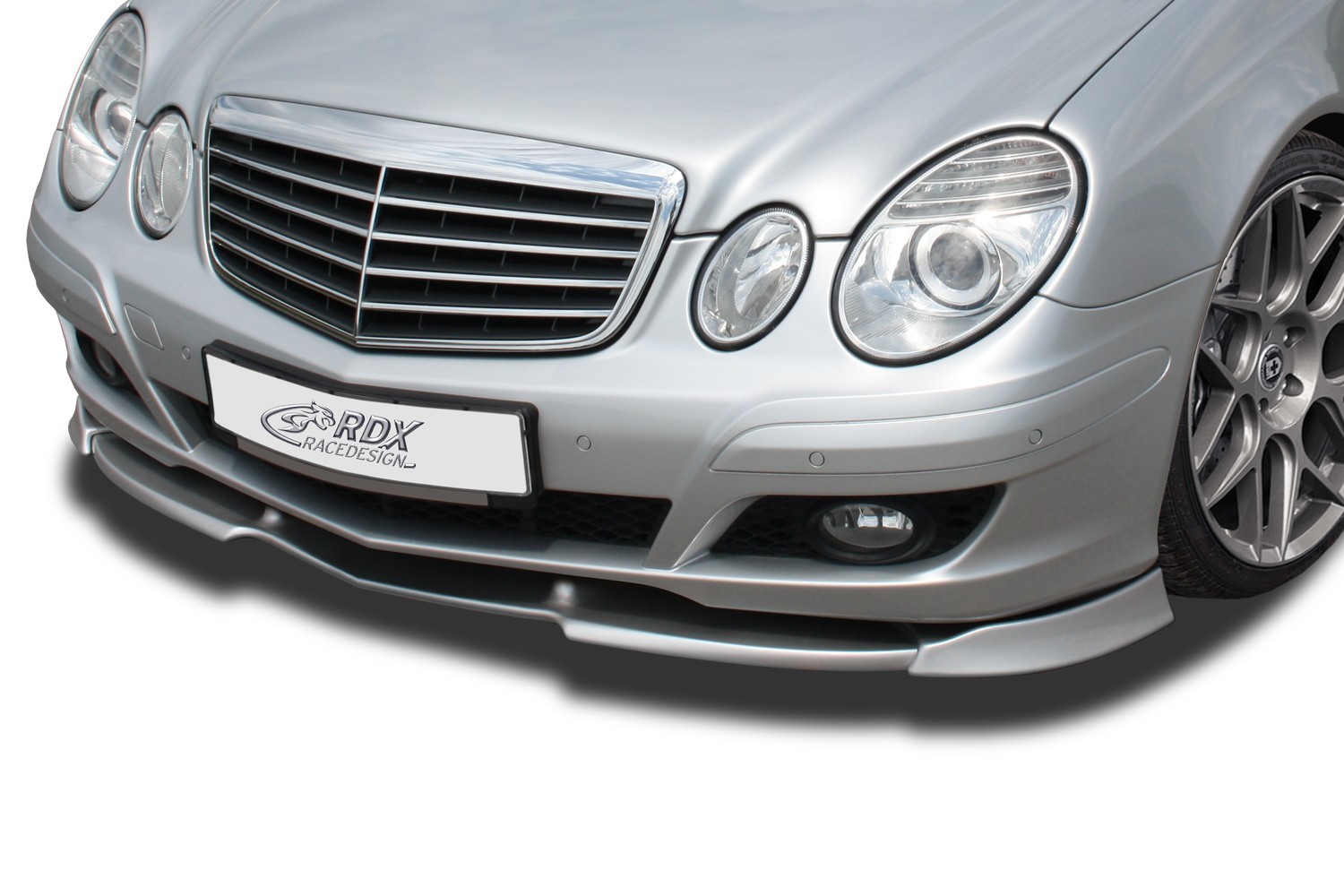 Spoiler avant convient à Mercedes-Benz Classe E (W211) 2006-2009 4 portes tricorps Vario-X PU