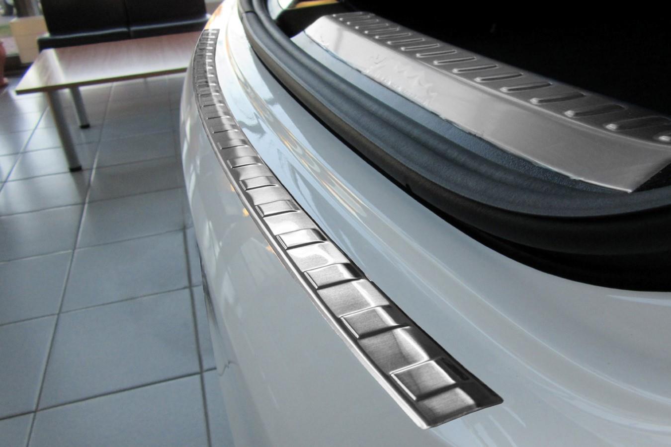 Ladekantenschutz passend für Mercedes-Benz GLE Coupé (C292) 2015-2019 Edelstahl gebürstet