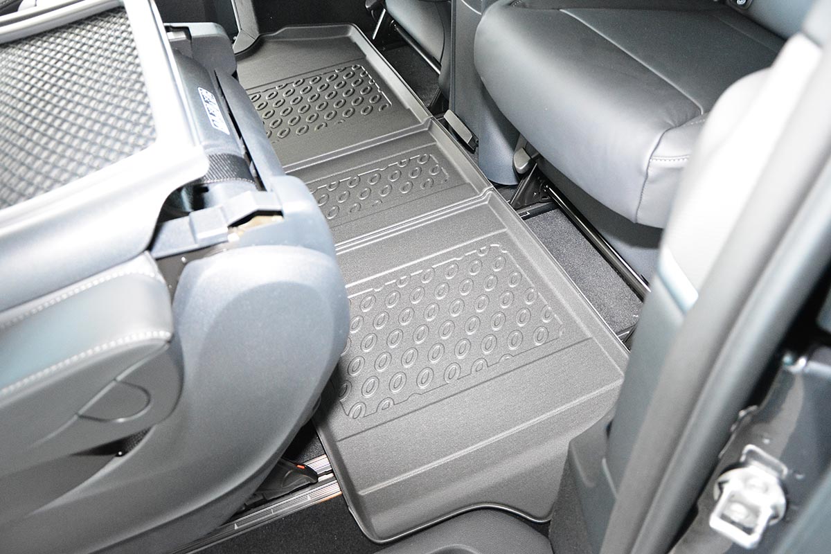 Car mats Mercedes-Benz V-Class (W447) 2014-present Cool Liner PE/TPE rubber (3)
