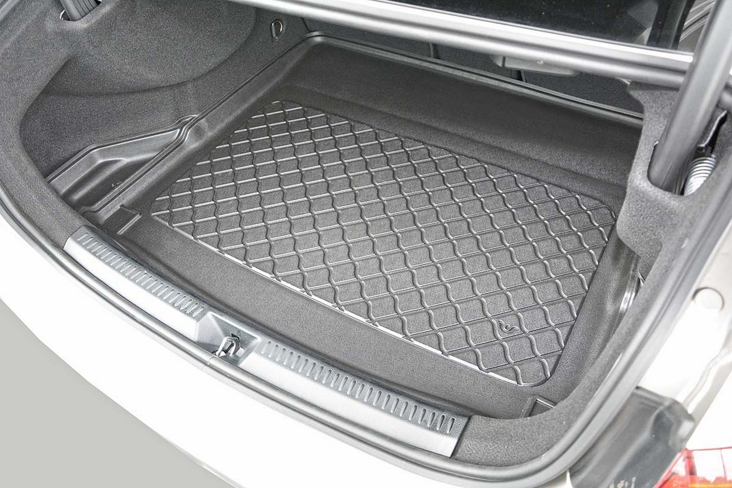 Boot mat suitable for Mercedes-Benz A-Class (V177) 2018-present 4-door saloon Guardliner anti slip PE/TPE rubber (MB6AKTM-G) (