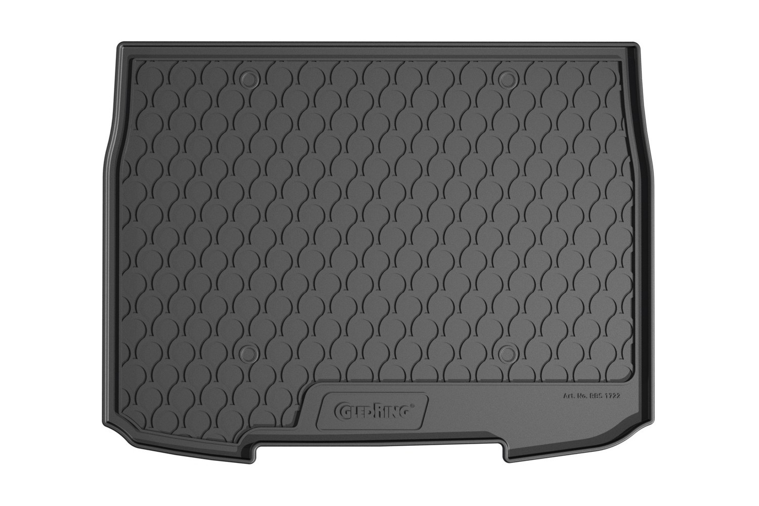 Tapis de coffre convient à Mercedes-Benz Classe A (W177) 2018-présent 5 portes bicorps caoutchouc Rubbasol antidérapant
