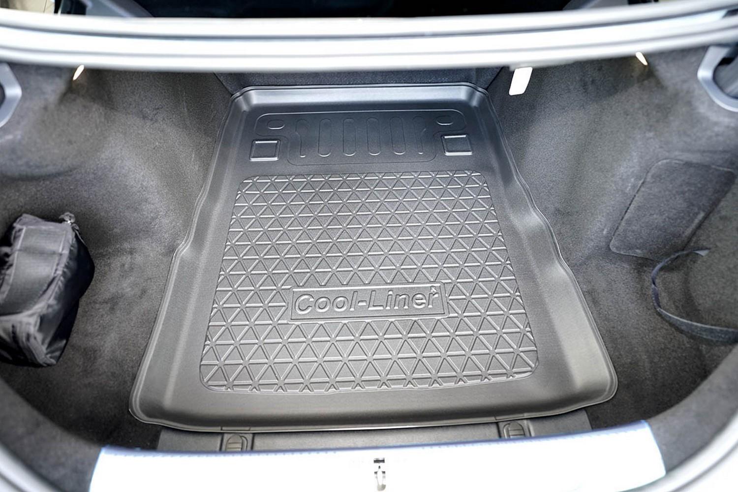 Tapis de coffre Mercedes-Benz Classe S (V223) 2021-présent 4 portes tricorps Cool Liner antidérapant PE/TPE caoutchouc