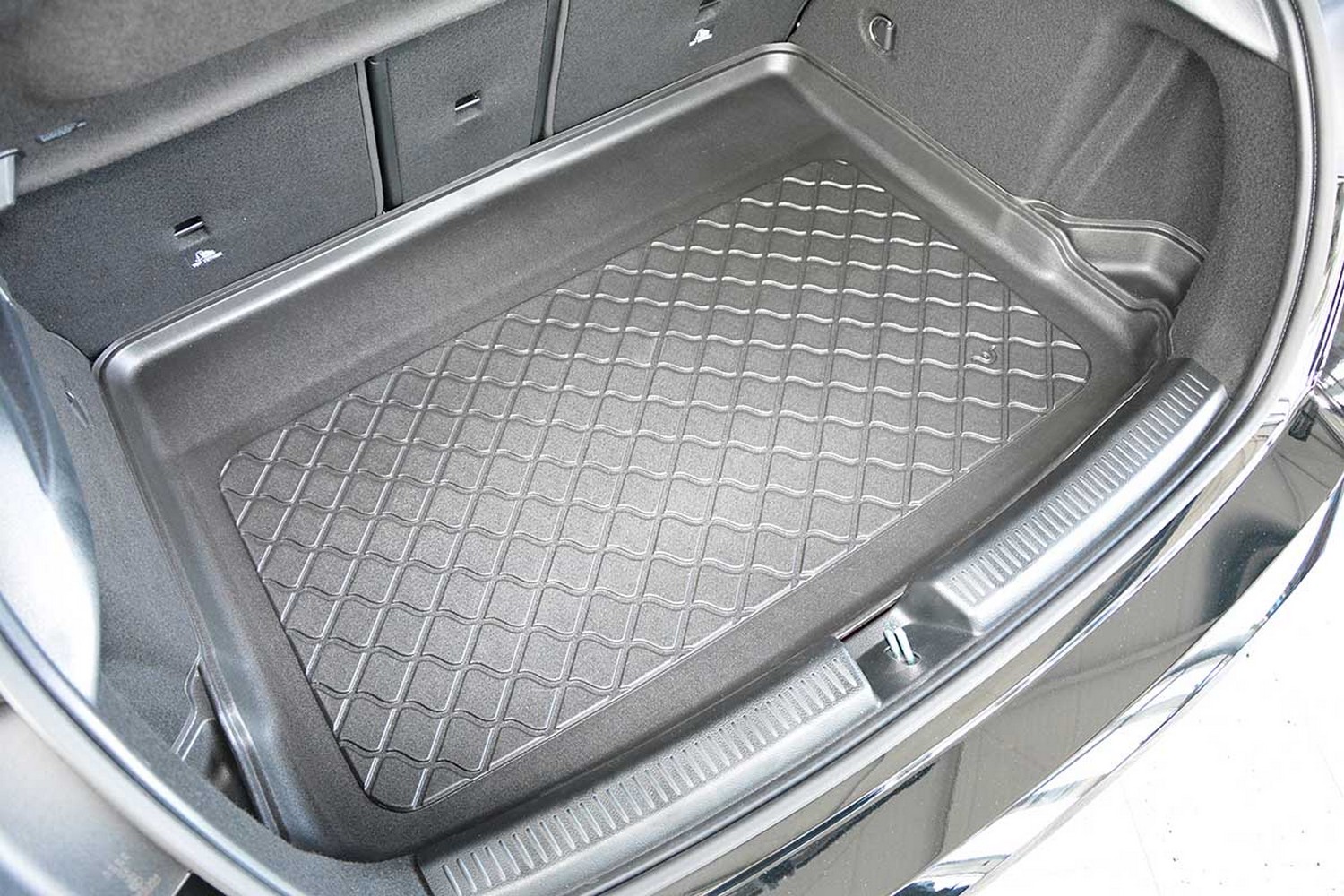Boot mat suitable for Mercedes-Benz A-Class (W177) 2018-present 5-door hatchback Guardliner anti slip PE/TPE rubber (MB7AKTM-G Boot mat suitable for Mercedes-Benz A-Class (W177) 2018-present 5-door hatchback Guardliner anti slip PE/TPE rubber (MB7AKTM-G