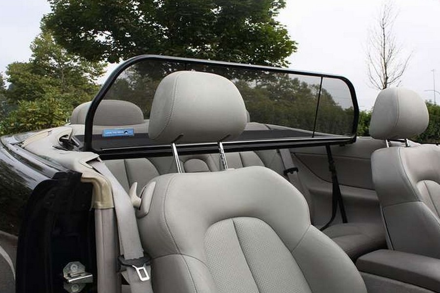 Wind deflector Mercedes-Benz C-Class CLK (A208) 1998-2003 Black (6)