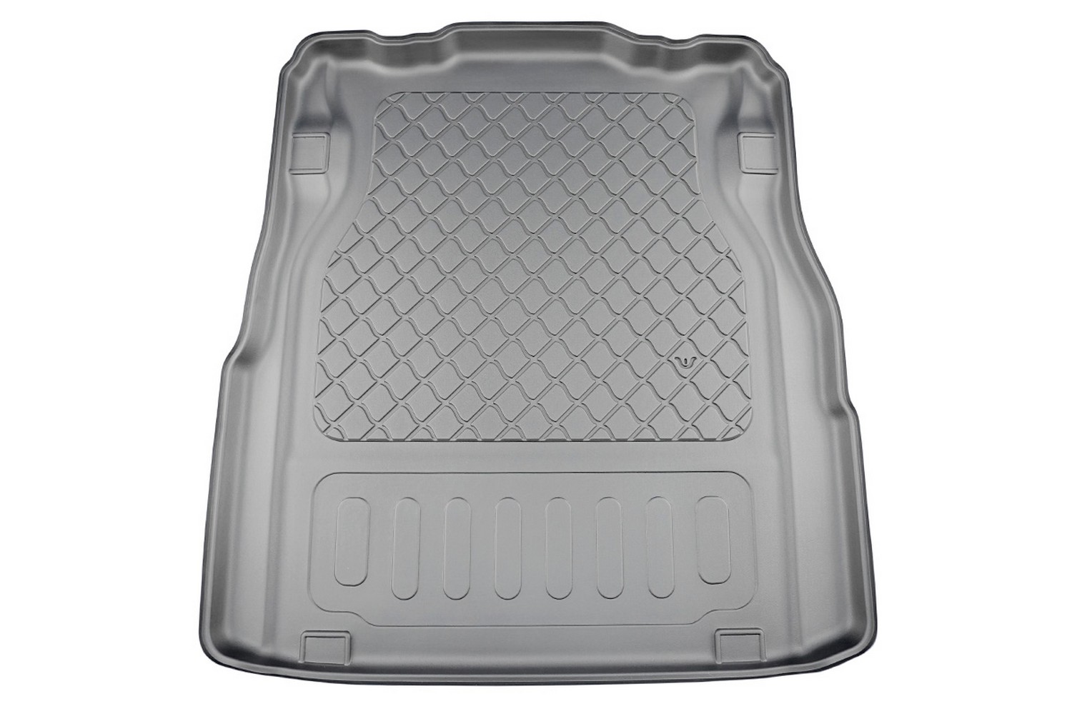 Boot mat suitable for Mercedes-Benz S-Class (W223) 2020-present 4-door saloon Guardliner anti slip PE/TPE rubber Boot mat suitable for Mercedes-Benz S-Class (W223) 2020-present 4-door saloon Guardliner anti slip PE/TPE rubber