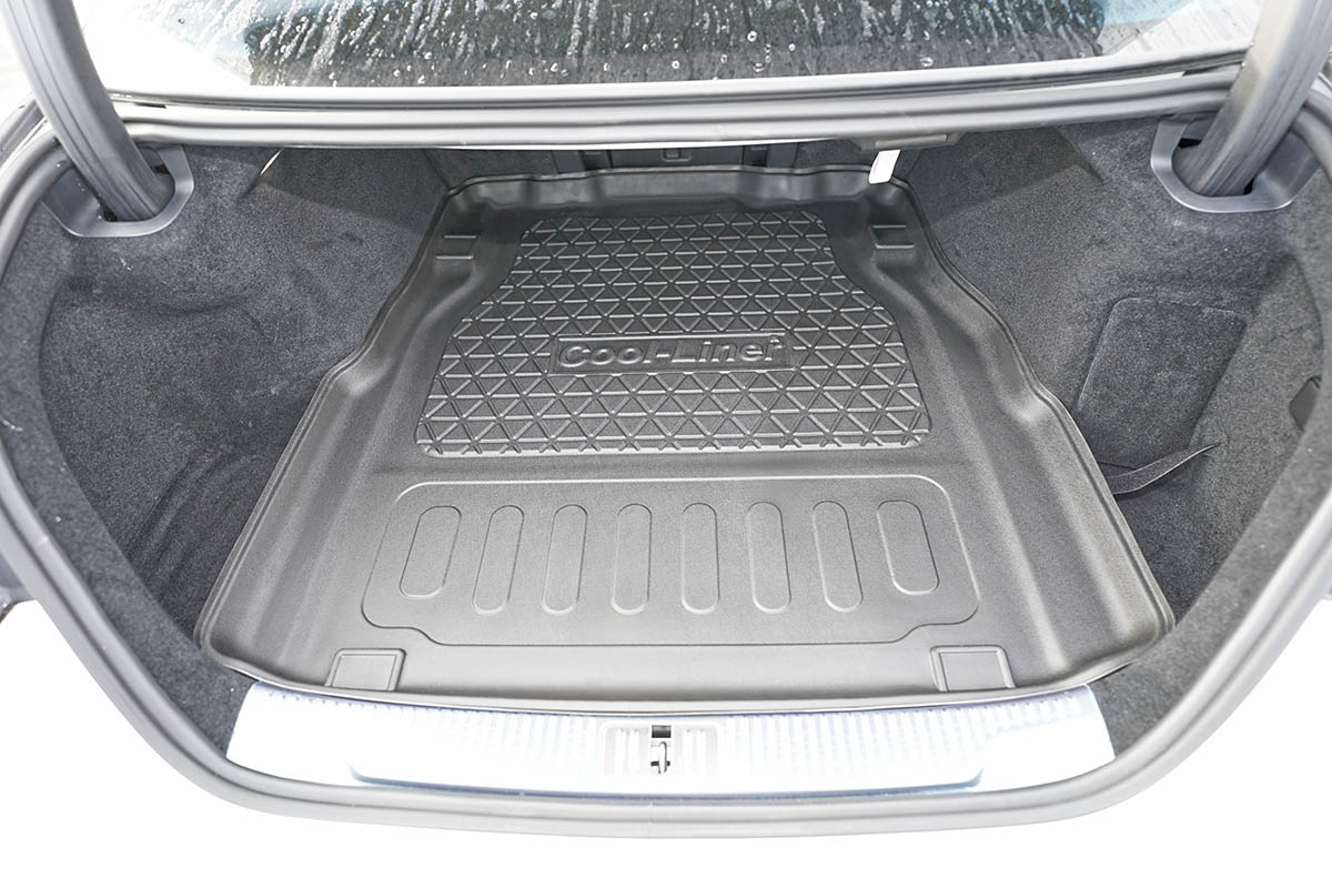 Tapis de coffre Mercedes-Benz Classe S (W223) 2020-présent 4 portes tricorps Cool Liner antidérapant PE/TPE caoutchouc