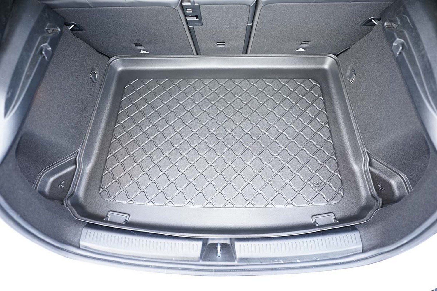 Boot mat suitable for Mercedes-Benz A-Class (W177) 2018-present 5-door hatchback Guardliner anti slip PE/TPE rubber (MB8AKTM-G